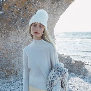 Free people slouchy snow hat